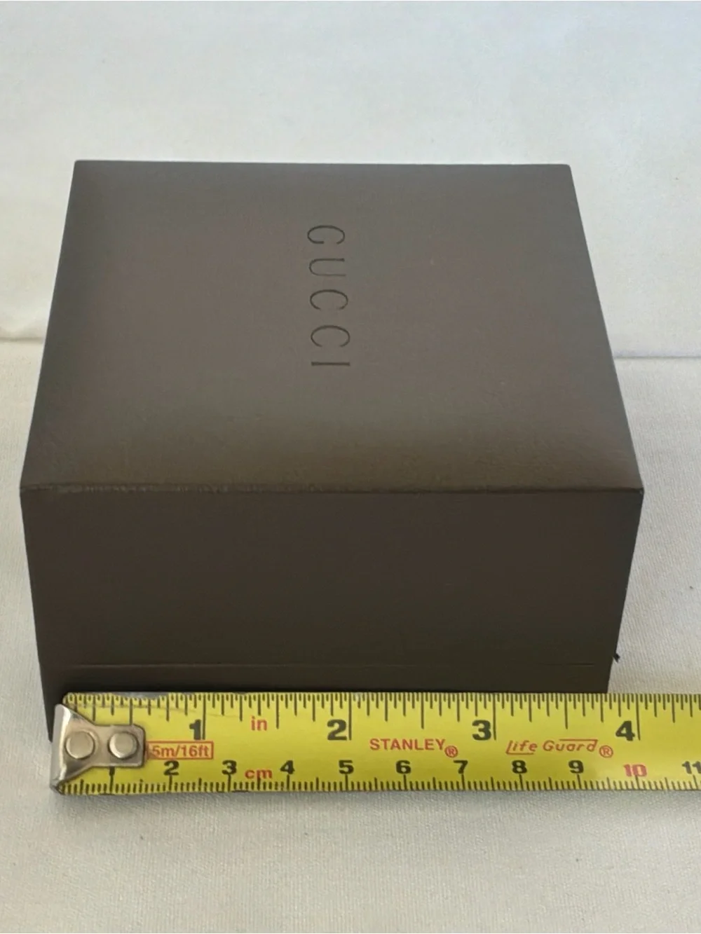 Authentic Gucci Small Accessory / Gift Box Designer Packaging W/Dust Bag